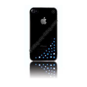 Чехол Bling My Thing Diffusion Case Blue Mix Clear for iPhone 4 (11-00-1-11)